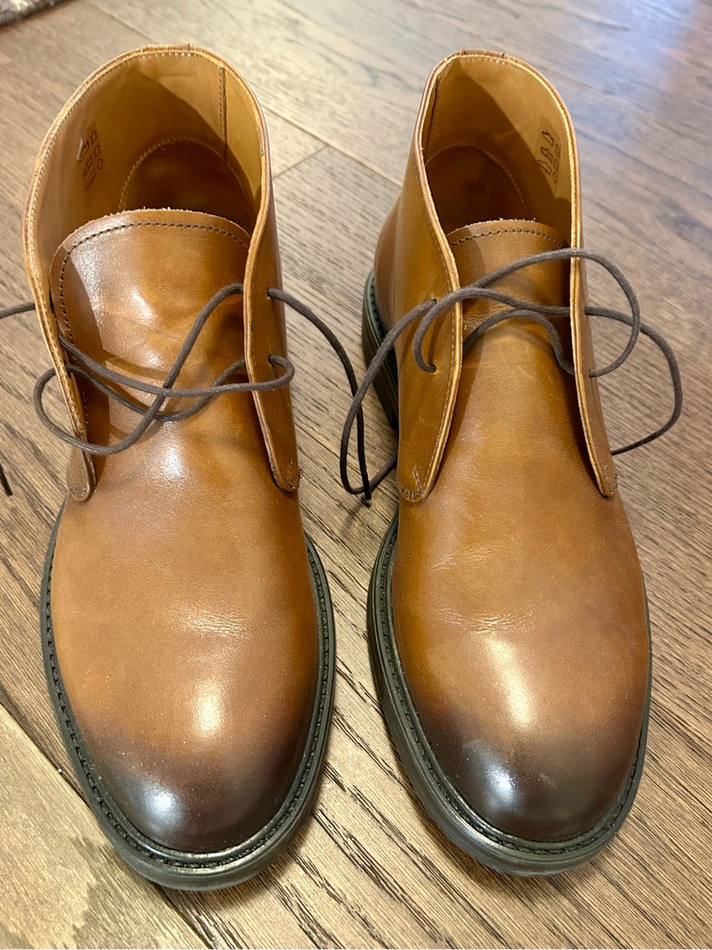 Florsheim Men’s Brown Leather Chukka Boots Sz 7